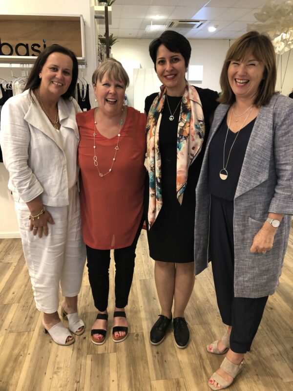 Kerry Alderuccio at the Ark's Conversations Series evening.