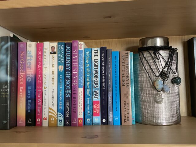 Spiritual Books on Kerry’s Book Shelf